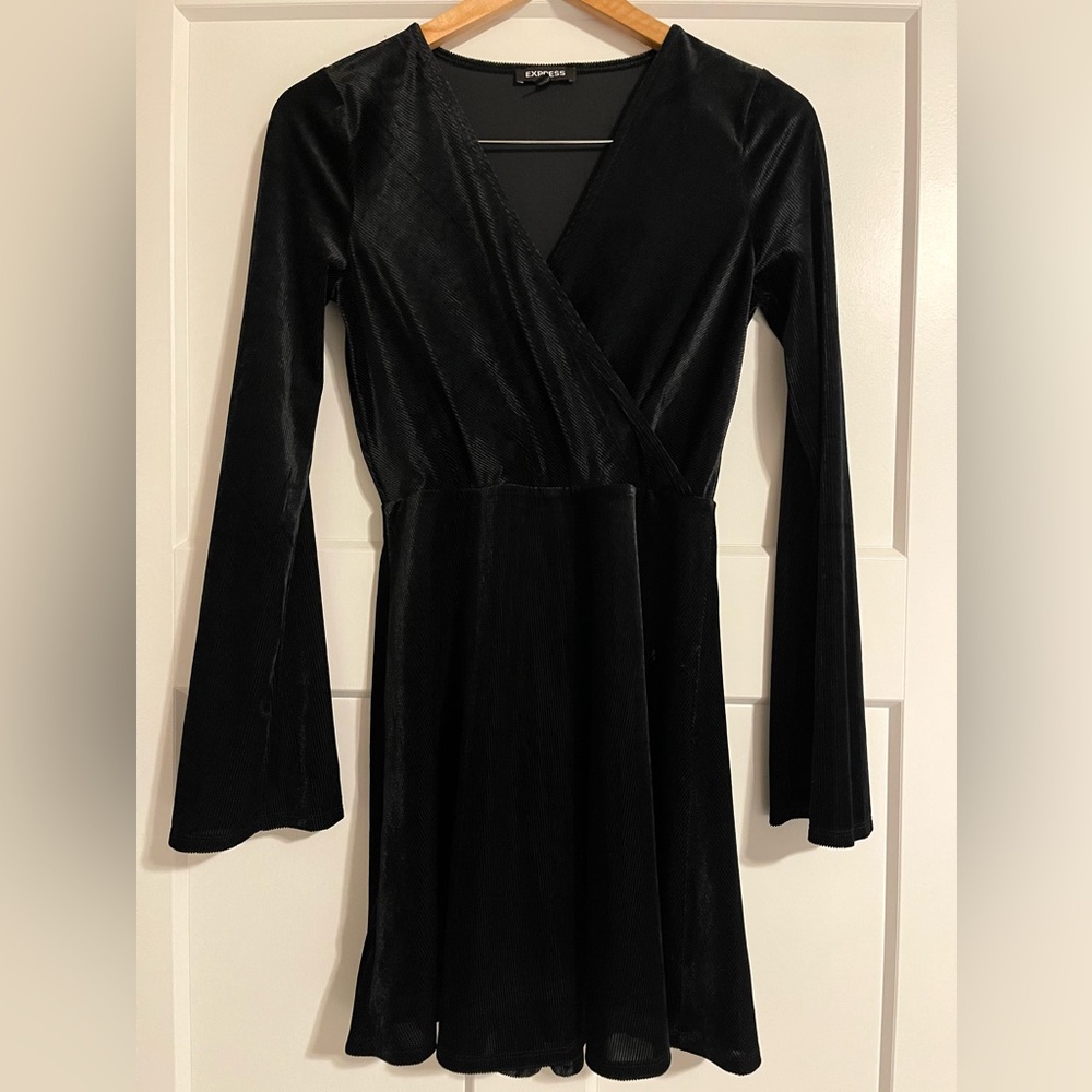 Express Velvet Mini Dress